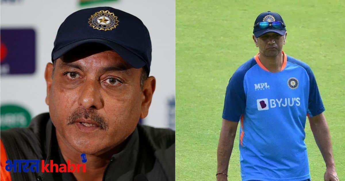 Ravi Shastri targets head coach Rahul Dravid's rest