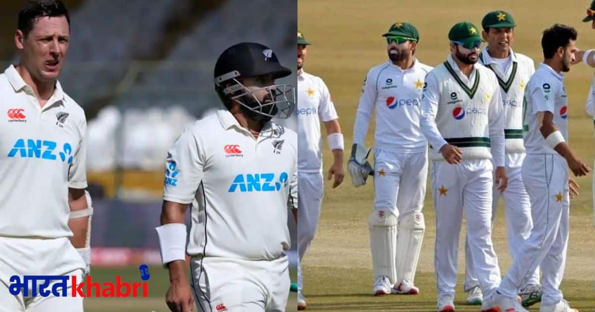 pakistan vs newzealand, icc, test cricket, ajaj patel, matt henry,