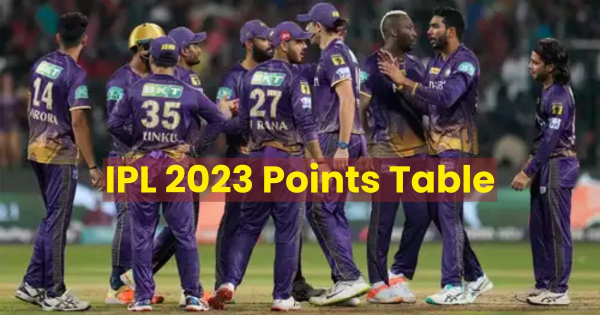 IPL 2023, RCB vs KKR, RCB vs KKR 2023, Cricket News, IPL 2023 Points Table,