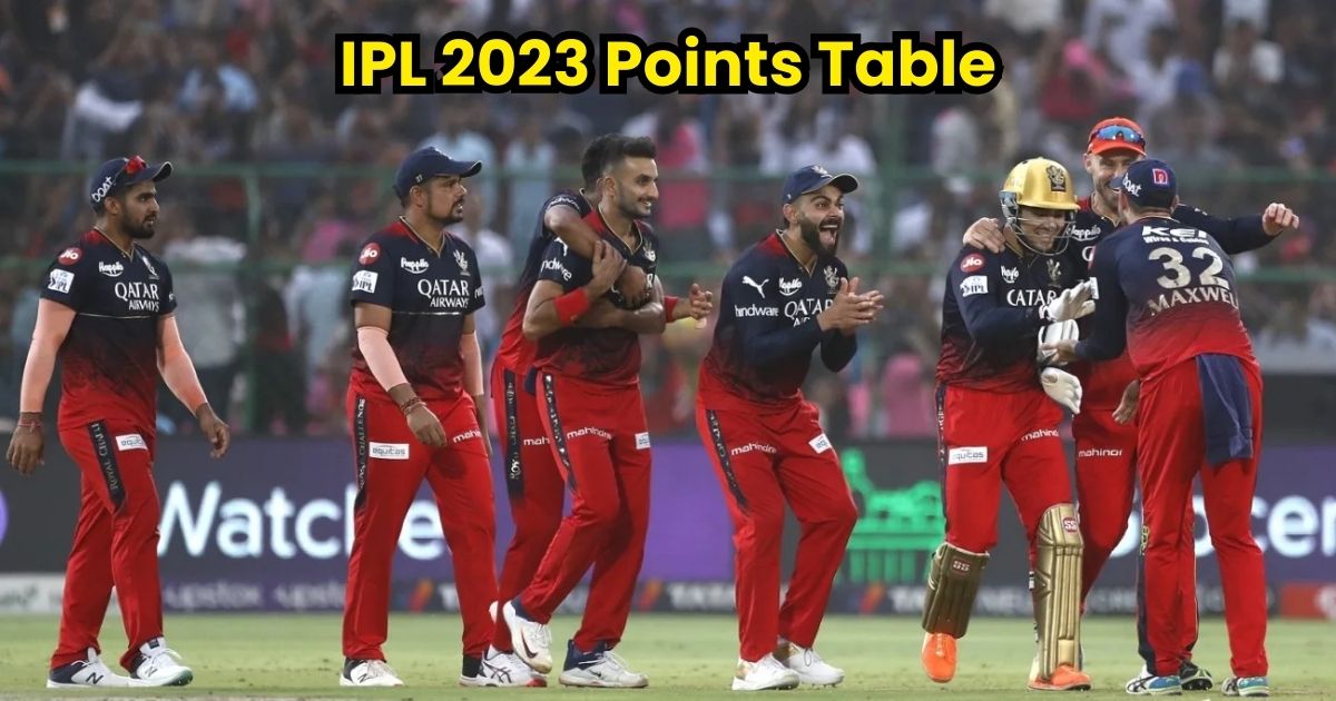 IPL 2023, RCB vs SRH, Royal Challengers Bangalore, cricket news, Mumbai Indians, RCB, IPL 2023 Points Table,