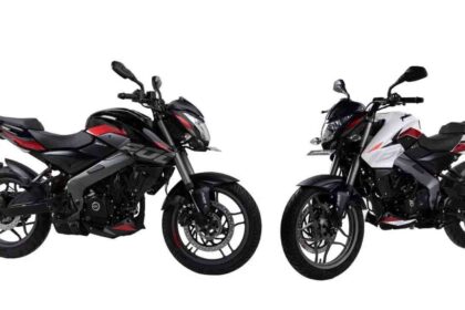 image of Two Bike one is Bajaj Pulsar NS160 and Other is NS200