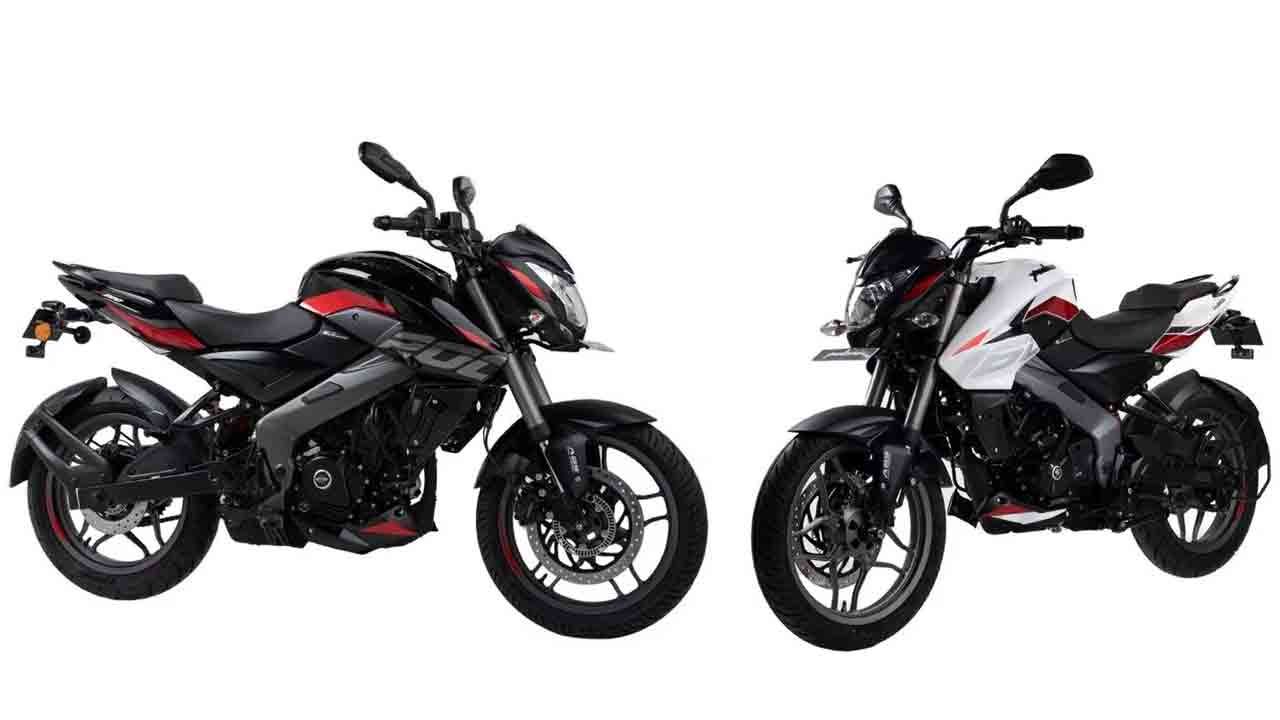 image of Two Bike one is Bajaj Pulsar NS160 and Other is NS200