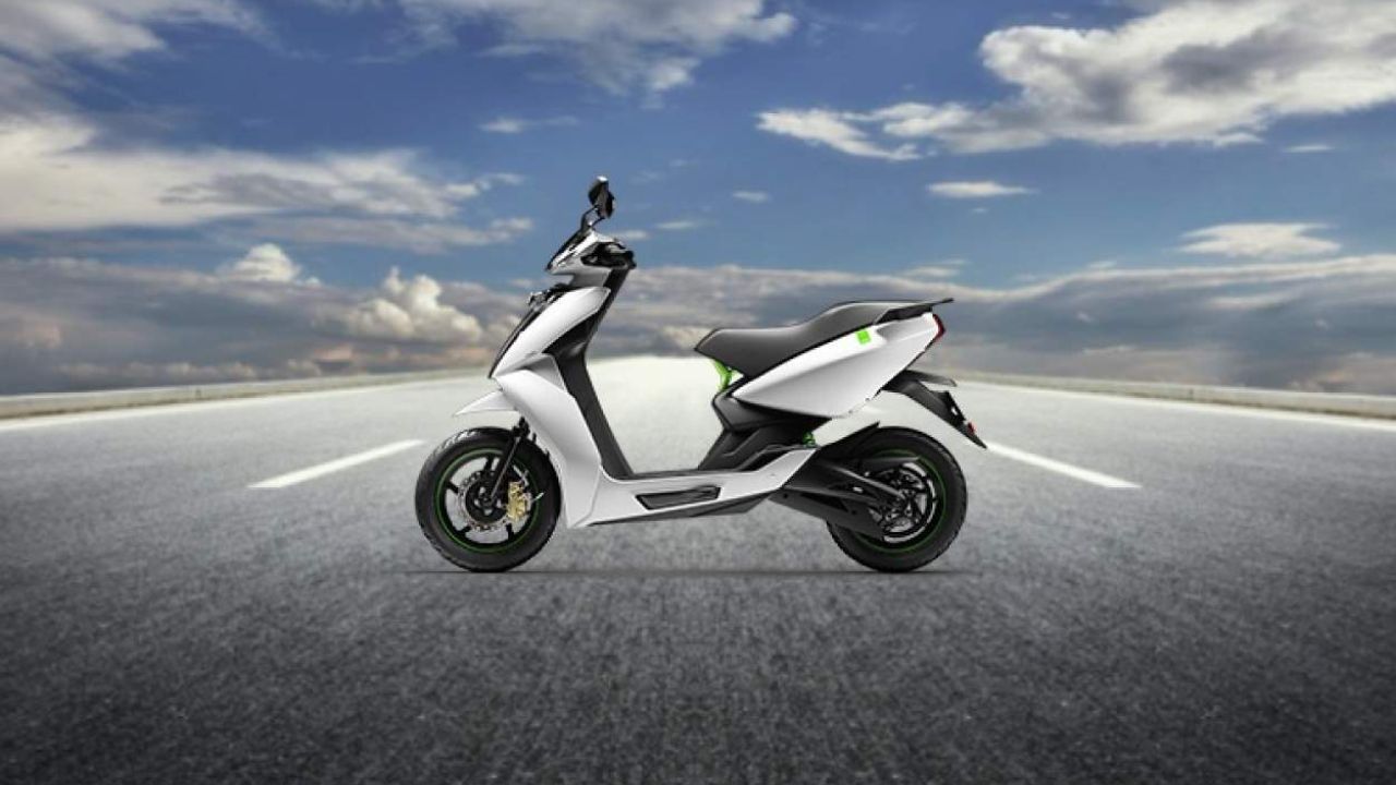 A image of White colour Avon Electric Scooter
