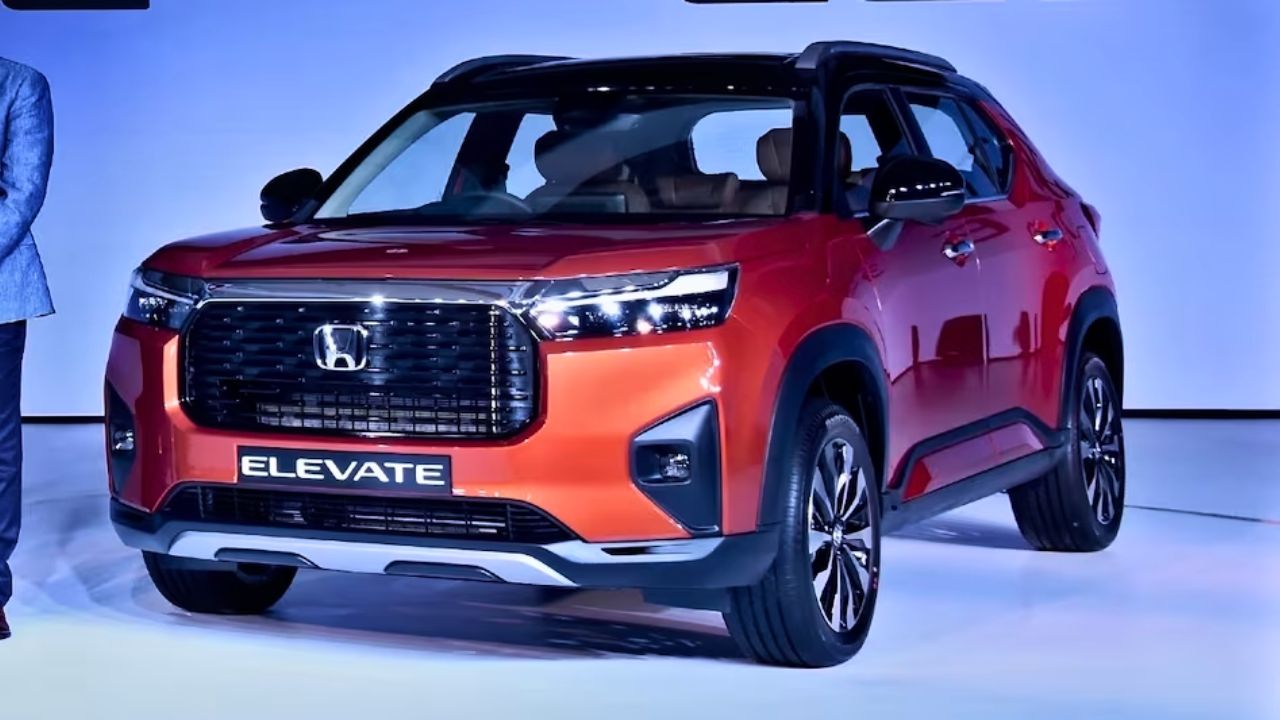 A image of Honda Elevate SUV car on Car showcase area
