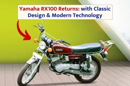 Yamaha RX100 Returns: with Classic Design & Modern Technology