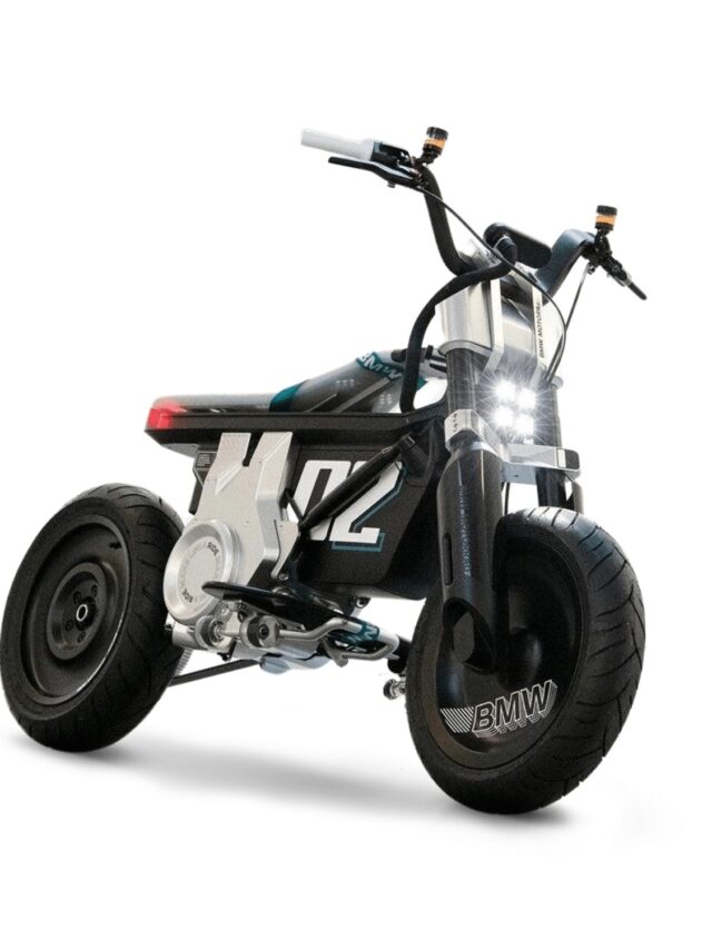 bmw, bmw scooter, electric scooter, ce02, bmw ce02, led lights, reverse gear, keyless, digital display, range, features,