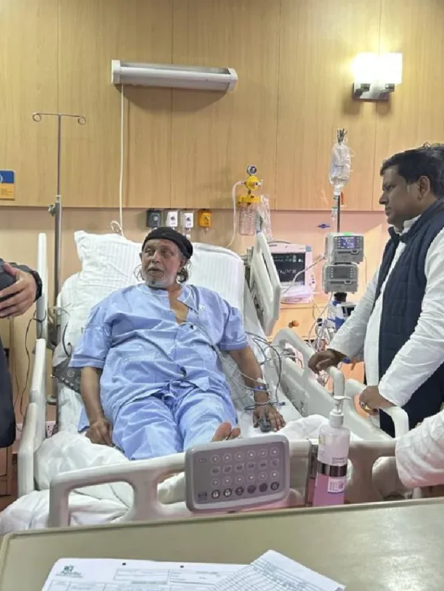 mithun chakraborty, hospitalized, brain stroke, bjp leaders visit, discharged, pm modi call, padma bhushan,