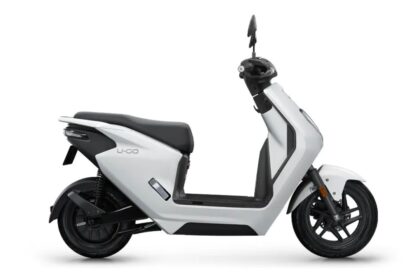 here is image of White colour Honda U-Go electric scooter With fully white background